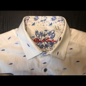 Robert Graham Men’s Billie Jean Sneaker ButtonDown